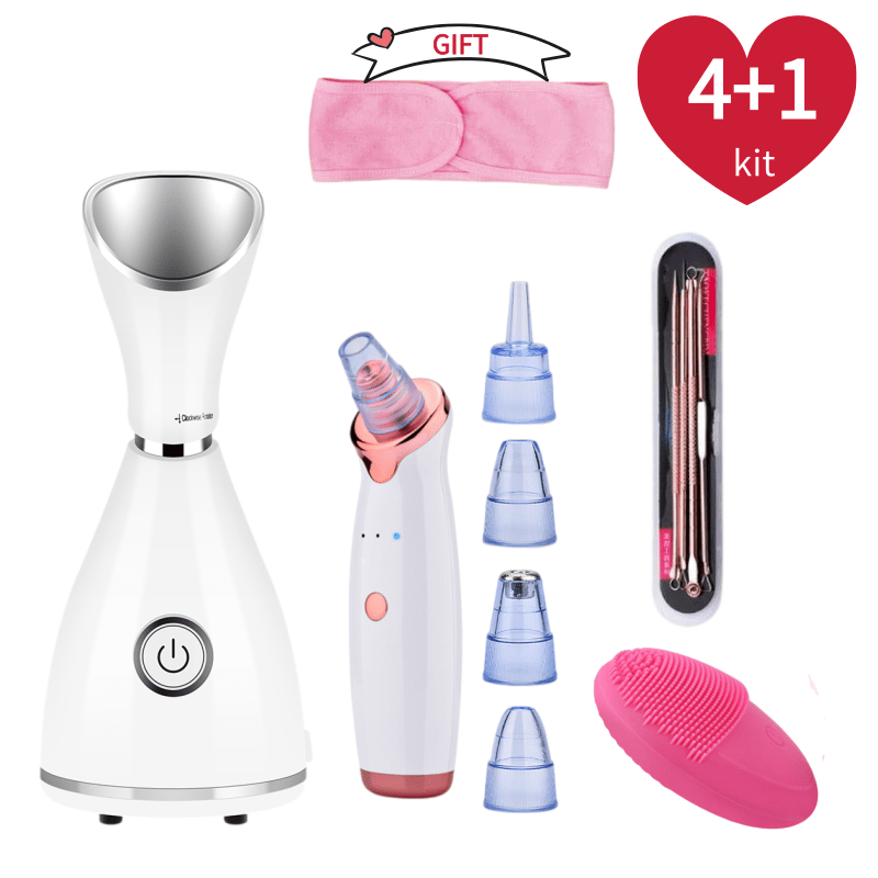 Silicone Face Scrubber Electric - ナノ-洗顔ブラシ,黒ずみを取り除き,真空スキンスクラバー,シリコン,フェイスクリーニング,スキンケア