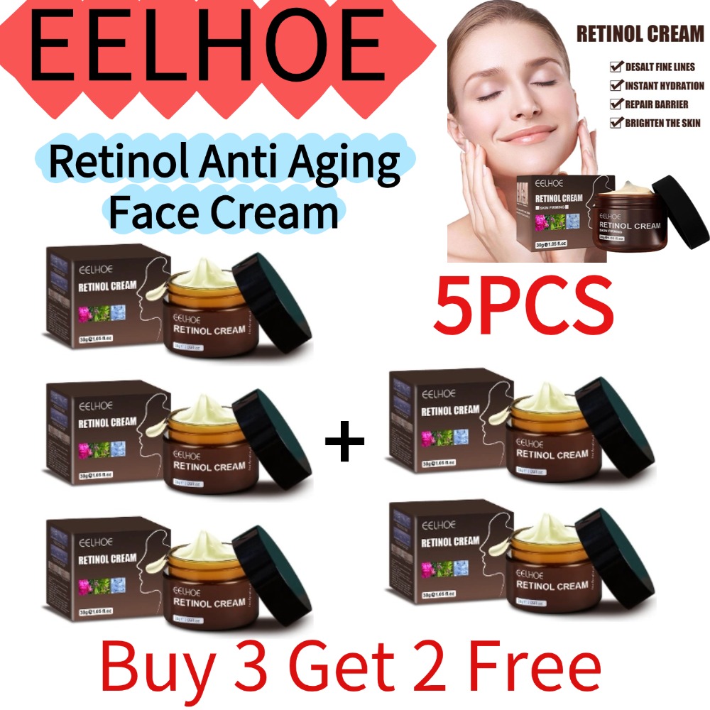 Retinol Anti Wrinkle Cream - EELHOE 1/2/3/5 個 (3 個購入すると 2