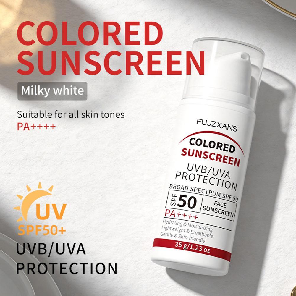 Spf 50 Waterproof Sunscreen - マルチトーンティンテッドサンクリーム SPF50 PA++++ 保湿フェイシャル日焼け止め ノンオイリー 防水