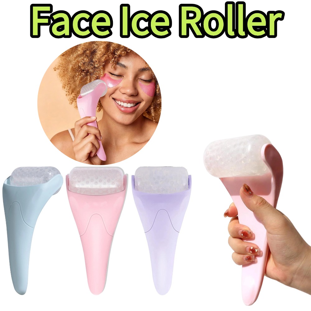 Face Ice Roller Puffiness - 顔用冷却アイスローラー、美顔マッサージツール、目のむくみ解消、リフトアップ、引き締め、冷湿布、スキンケアツール