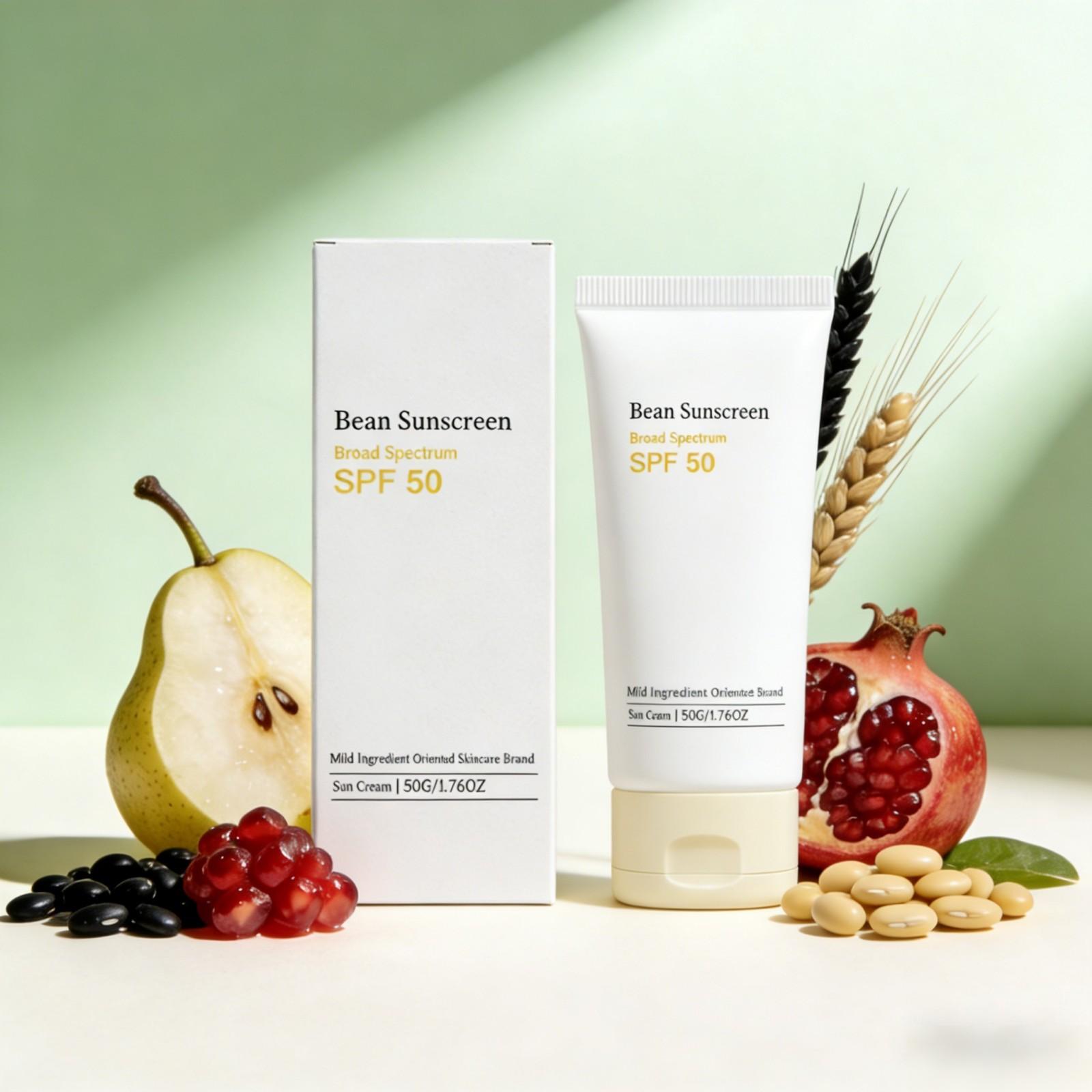 Spf 50 Waterproof Sunscreen - ビーンコリアン日焼け止めSPF50+ アンチサンプロテクションUVA UVB ウォータープルーフサンブロック パンテノール ディープハイドレーション