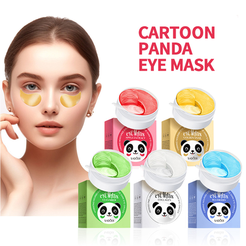 Collagen Under Eye Patches - 60 個 SADOER クリスタルコラーゲンアイマスク抗くま除去目袋引き締め保湿アイパッチ美容目スキンケア