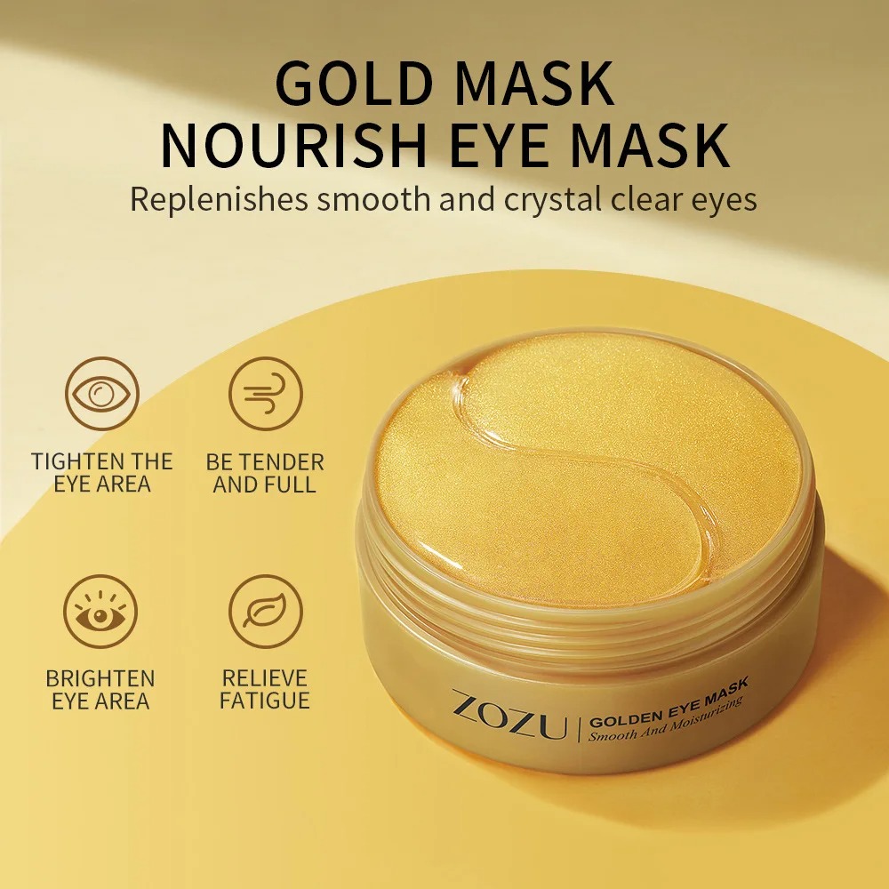 Collagen Under Eye Patches - 120 個アボカドゴールデンコラーゲンアイマスク抗くま除去アイバッグ保湿引き締めアイパッチスキンケア製品