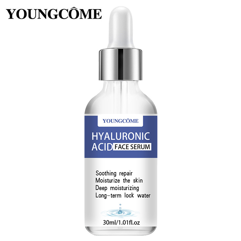 Hyaluronic Acid Facial Serum - YOUNGCOME 抗シワ老化フェイスリフト保湿フェイシャルスキンエッセンス液体リフティング引き締め角質除去ヒアルロン酸フェイシア