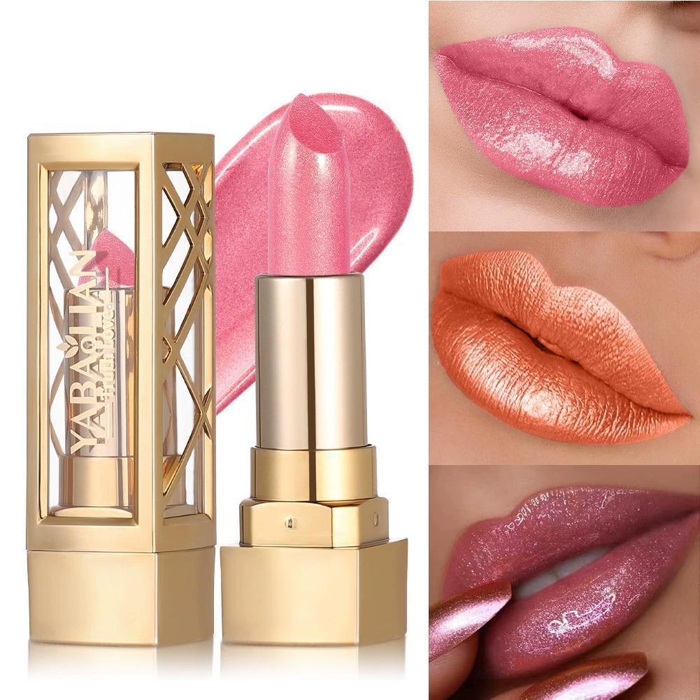 Matte Velvet Lip Tint Long Lasting - マットパールグリッターベルベットリップスティック 保湿効果のある光沢のあるヌードレッド 防水 長持ち リップグロス ティント
