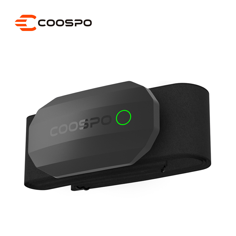 Health Monitors - 心拍数センサーCOOSPO-H808S,デュアルモード,ANT,チェストストラップ付きBluetooth,Wahoo Garmin Zwift用サイクリングコンピューター,スポーツモニター