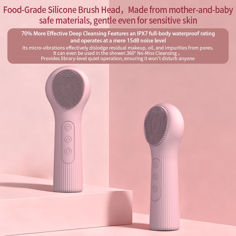 シリコン製洗顔ブラシ 充電式 防水 ソニックフェイススクラバ - Silicone Face Scrubber Electric のレビューと価格