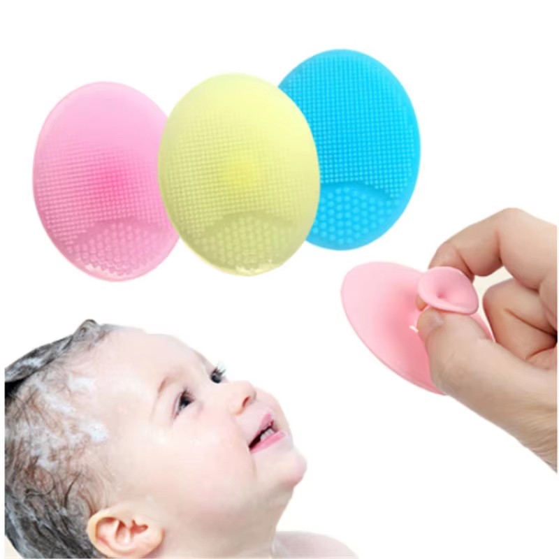 2/4/6 個ソフトシリコーン洗顔ブラシシャワーベビーマッサ - Silicone Face Scrubber Electric のレビューと価格