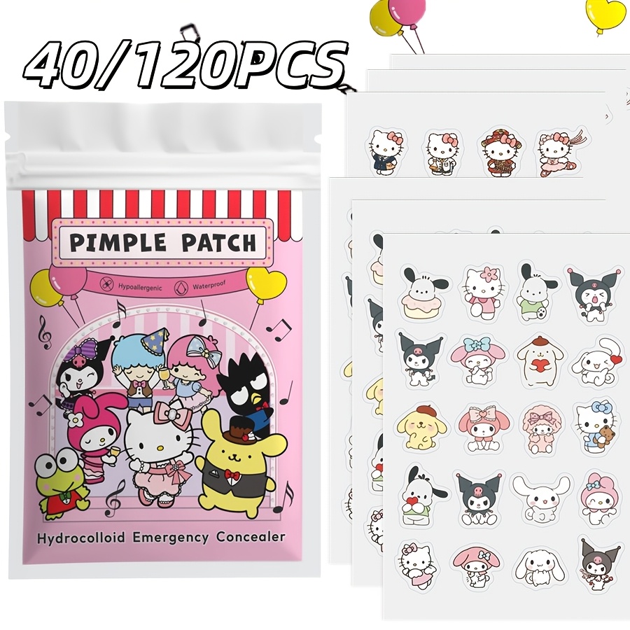 40/120枚入り ハローキティ アクネパッチ、ハイドロゲル - Skincare のレビューと価格