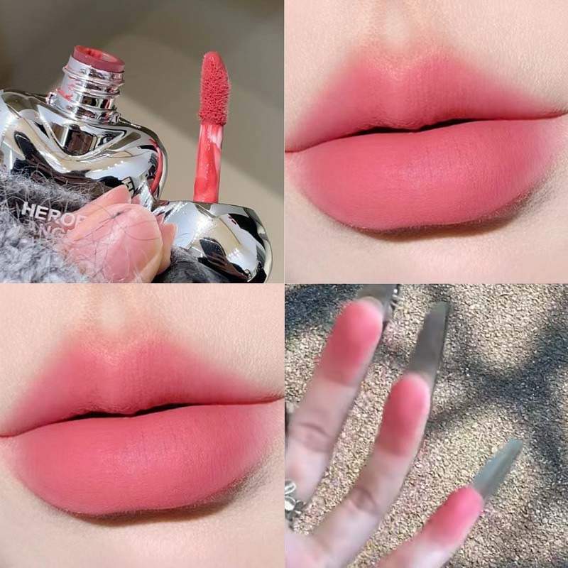 ピーチハート シルキーマットリップスティック ベルベットマッ - Matte Velvet Lip Tint Long Lasting のレビューと価格