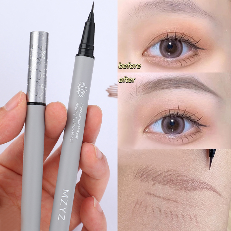 多機能液体眉ペンシル超極細アイライナー横たわっているカイコ防 - Waterproof Liquid Eyeliner Pen のレビューと価格