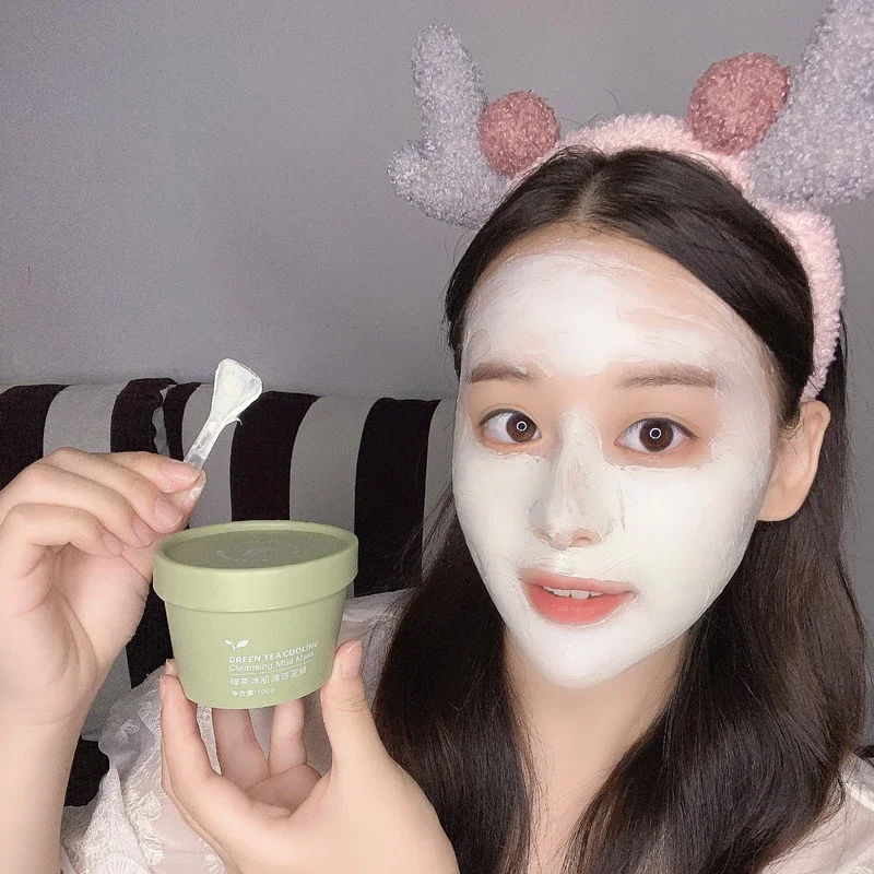 緑茶クレイマスクディープクレンジングマスクパウダー毛穴縮小除 - Green Tea Cleansing Clay Mask のレビューと価格