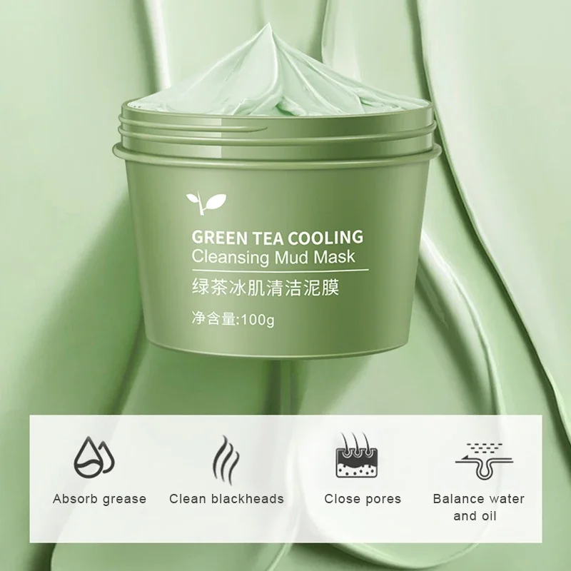 緑茶クレイマスクディープクレンジングマスクパウダー毛穴縮小除 - Green Tea Cleansing Clay Mask のレビューと価格