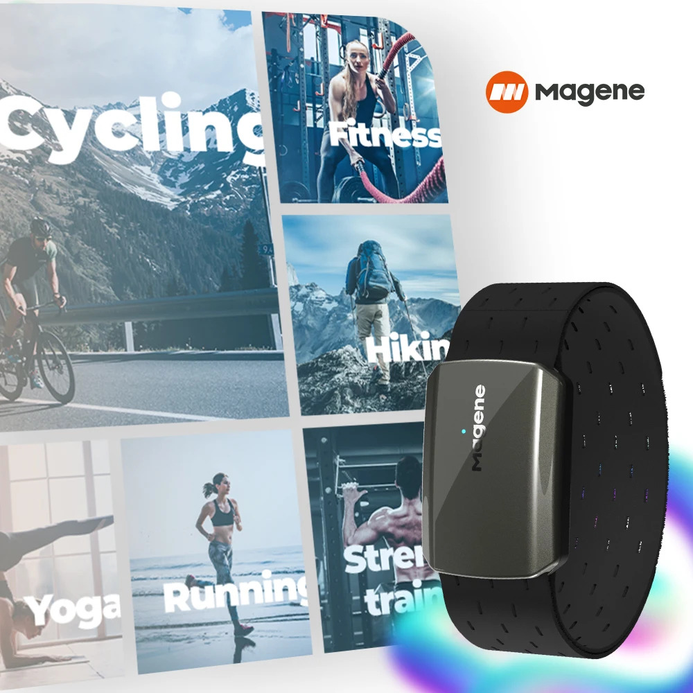 Magene H803 心拍数アームバンドモニター デュアル - Health Monitors のレビューと価格