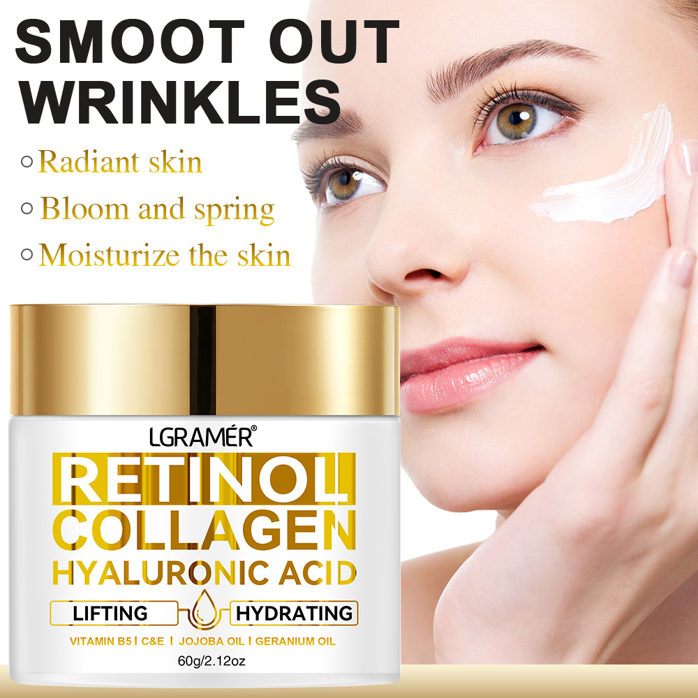 レチノールアンチエイジングフェイスクリーム保湿しわ除去コラー - Retinol Anti Wrinkle Cream のレビューと価格