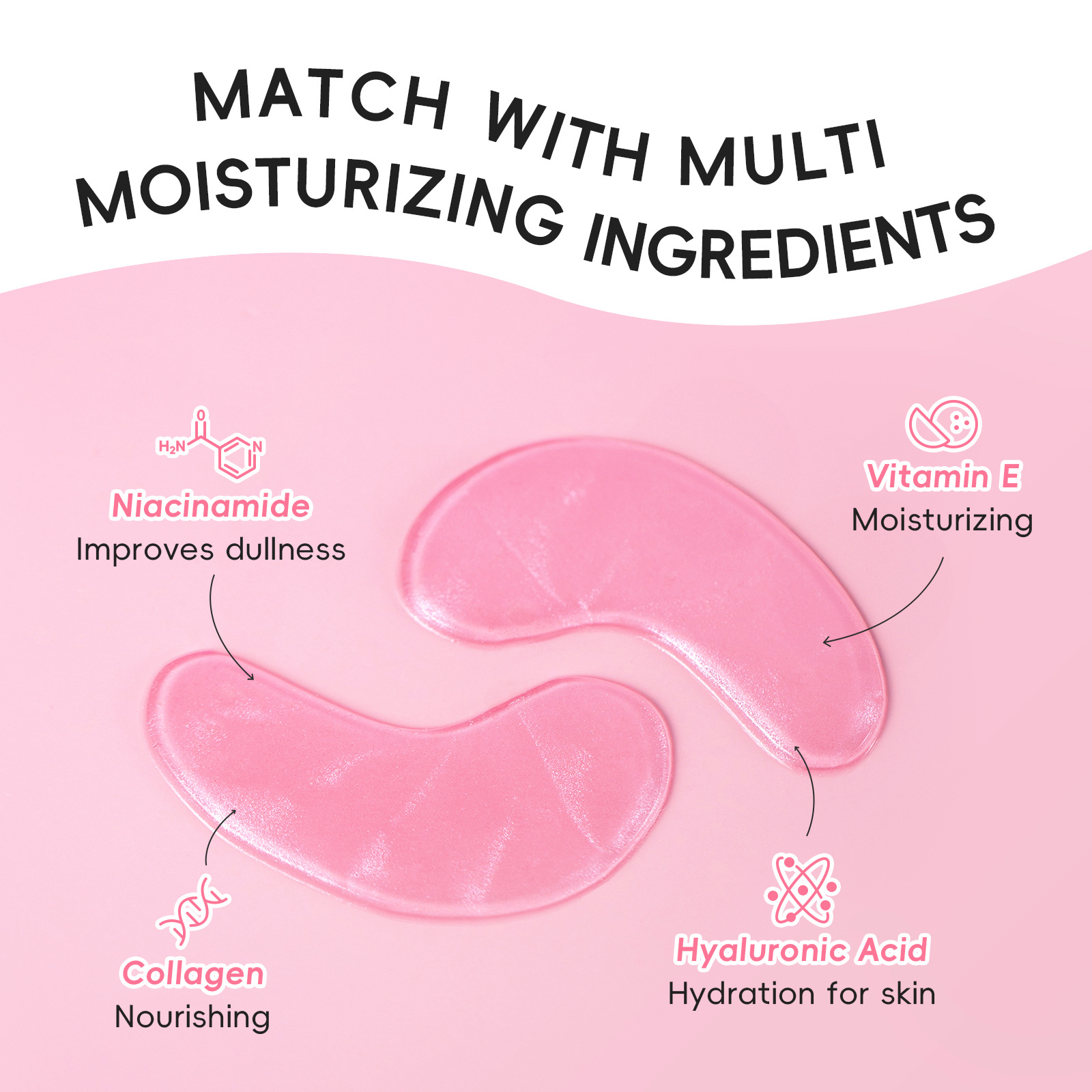 コラーゲン水溶性アイマスク 目袋・クマ・シワ対策 引き締め・ - Collagen Under Eye Patches のレビューと価格