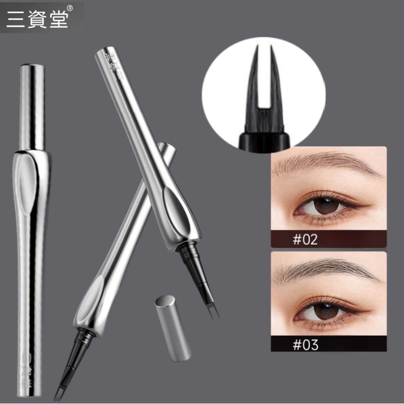 リキッドアイブロウペンシル,眉毛定義,アイライナー,ブロワー - Waterproof Liquid Eyeliner Pen のレビューと価格