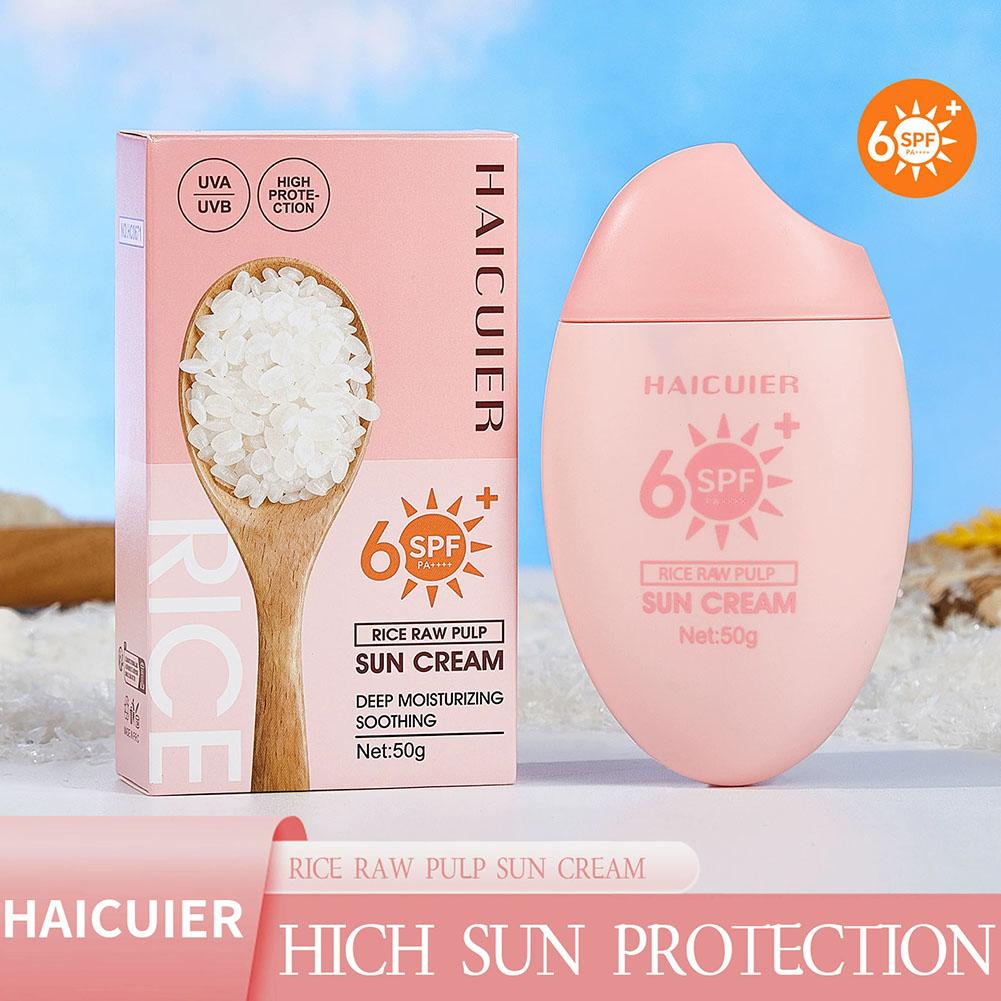 SPF50+ 日焼け止め 米生パルプ保湿 防水 抗紫外線 顔 - Spf 50 Waterproof Sunscreen のレビューと価格