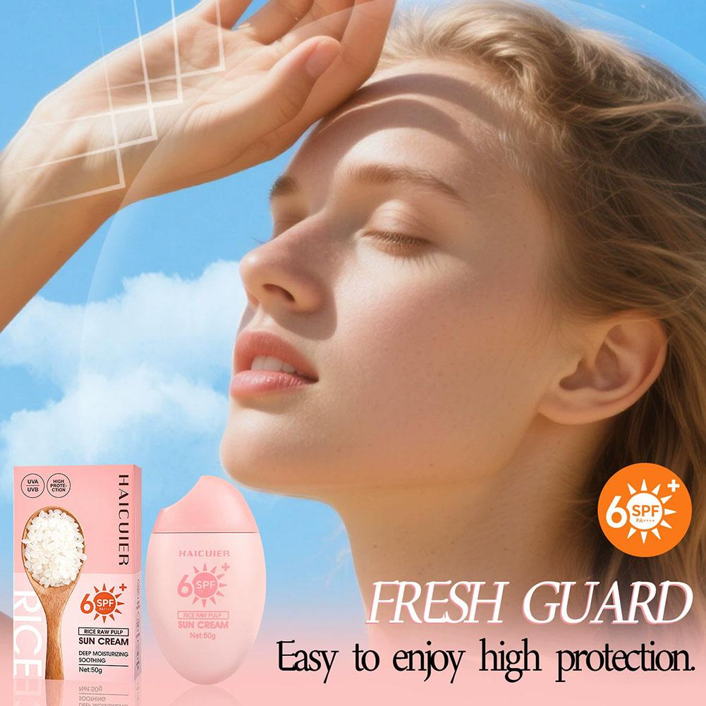SPF50+ 日焼け止め 米生パルプ保湿 防水 抗紫外線 顔 - Spf 50 Waterproof Sunscreen のレビューと価格