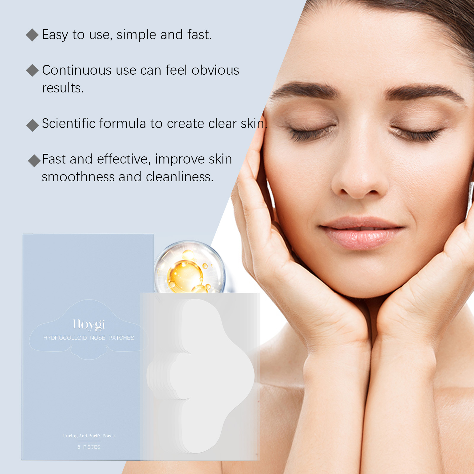 サリチル酸鼻毛穴ストリップオイルコントロールハイドロコロイド - Salicylic Acid Blackhead Remover のレビューと価格