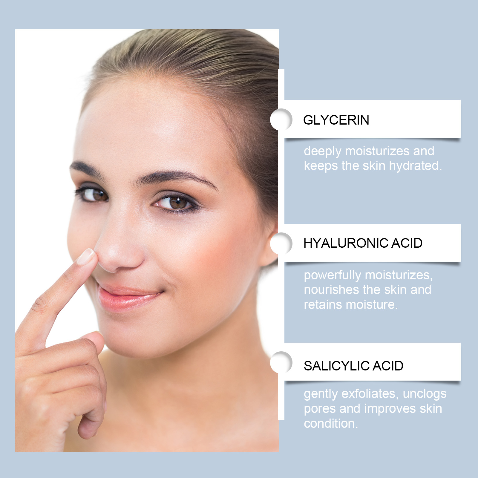 サリチル酸鼻毛穴ストリップオイルコントロールハイドロコロイド - Salicylic Acid Blackhead Remover のレビューと価格