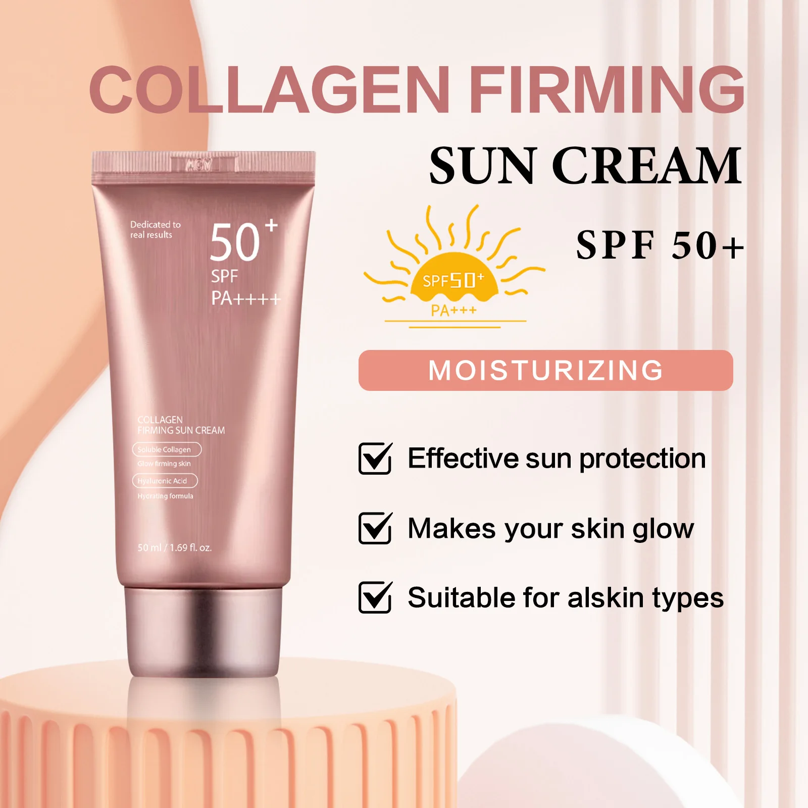 日焼け止め SPF50 PA+++ 防水日焼け止めクリーム  - Spf 50 Waterproof Sunscreen のレビューと価格