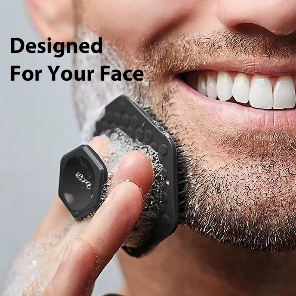 ミニ手動洗顔ブラシ男性用シリコーンフェイススクラバーディープ - Silicone Face Scrubber Electric のレビューと価格