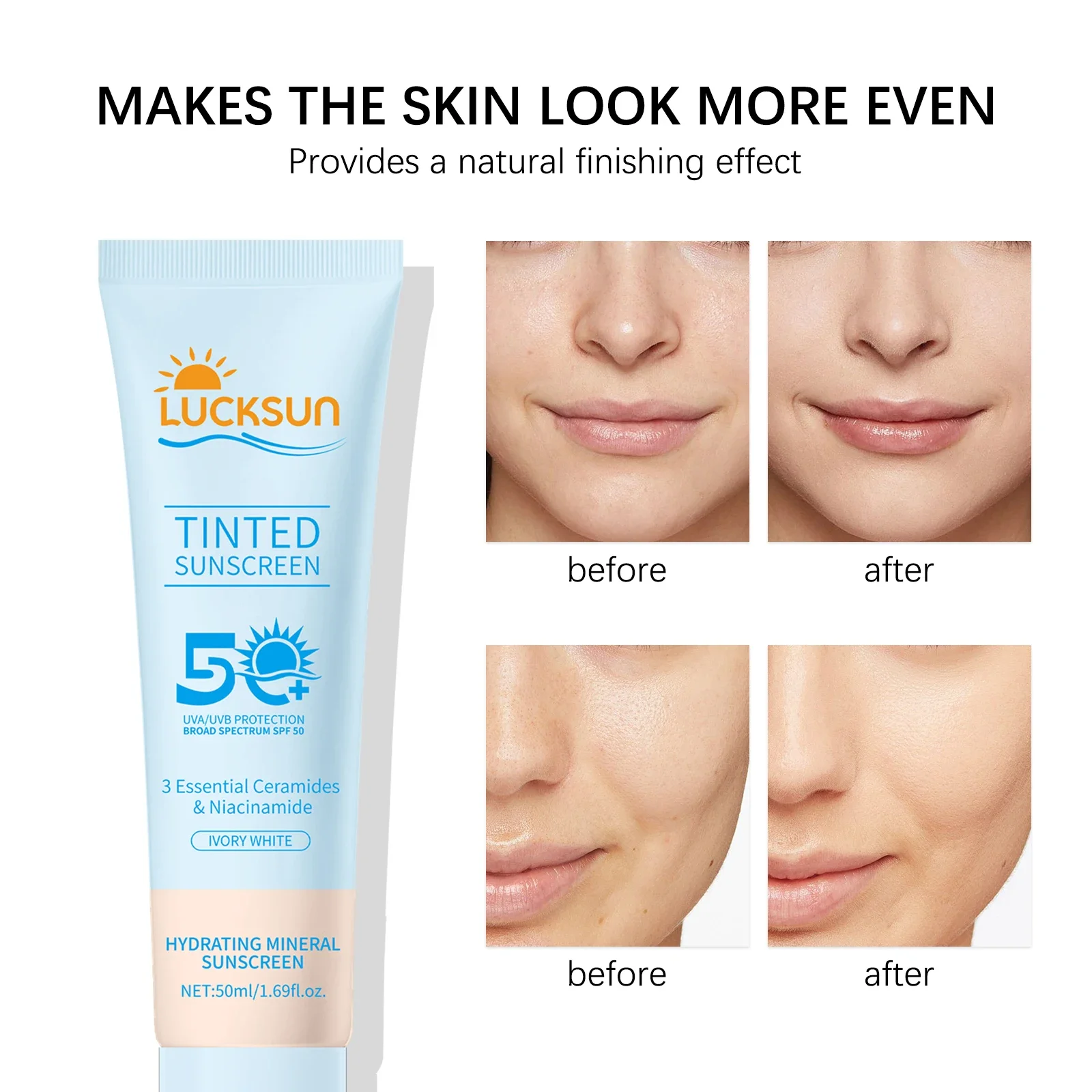SPF50+日焼け止めクリーム。 長時間UV保護を提供し、防 - Spf 50 Waterproof Sunscreen のレビューと価格