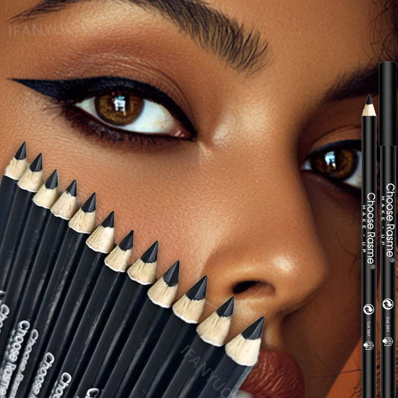 1-20 個防水アイライナーペンシル長持ち高色素黒木製アイラ - Waterproof Liquid Eyeliner Pen のレビューと価格