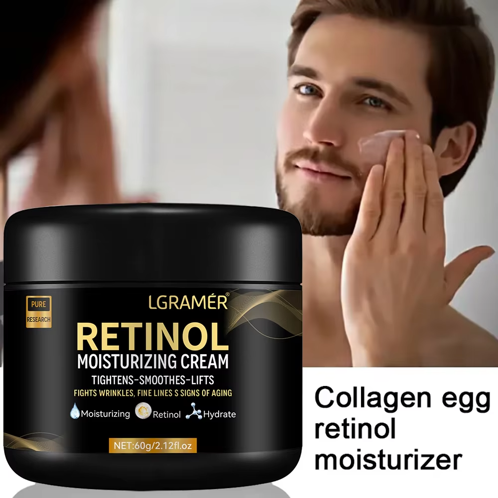 メンズレチノールフェイスモイスチャライザー保湿レチノールクリ - Retinol Anti Wrinkle Cream のレビューと価格