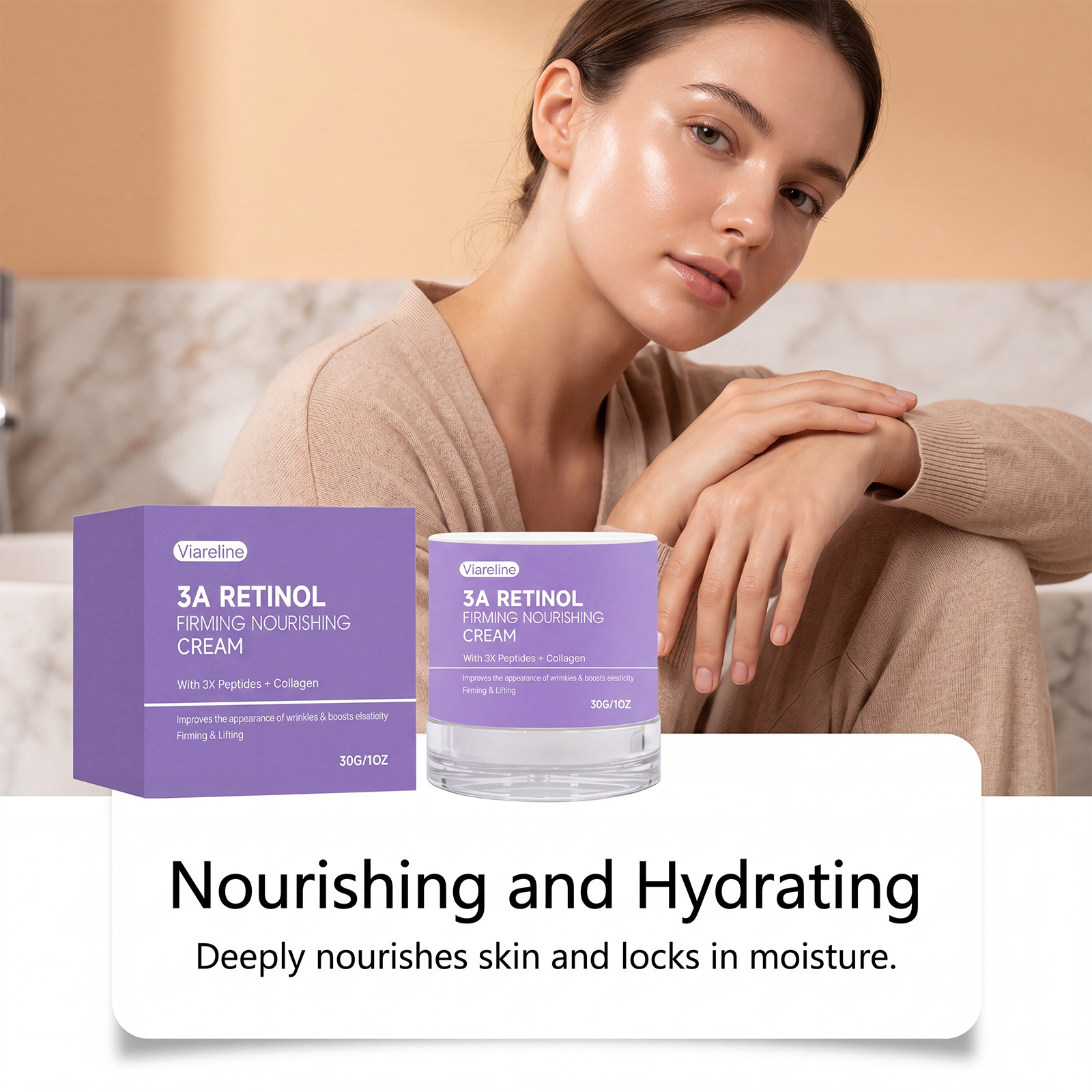 3A レチノール アンチリンクル ナリッシング クリーム 深 - Retinol Anti Wrinkle Cream のレビューと価格