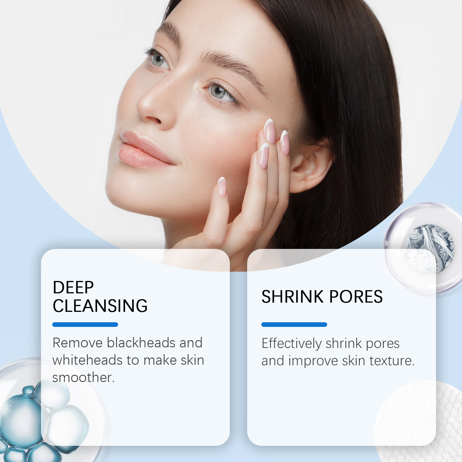 コットンサリシル酸パッド,フェイシャルスキンケア,毛穴の縮小 - Salicylic Acid Blackhead Remover のレビューと価格