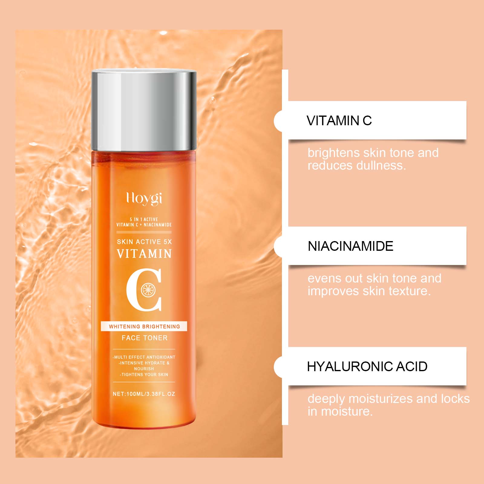 ビタミン C 保湿トナー 保湿 美白 さわやか 抗酸化 フェ - Niacinamide Pore Shrinking Essence のレビューと価格