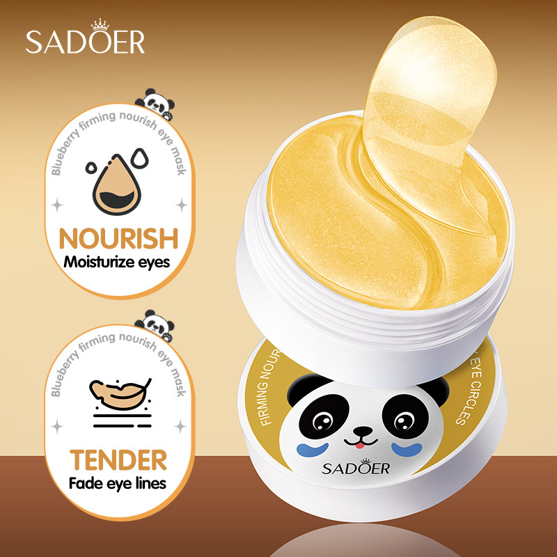 60 個 SADOER クリスタルコラーゲンアイマスク抗くま - Collagen Under Eye Patches のレビューと価格