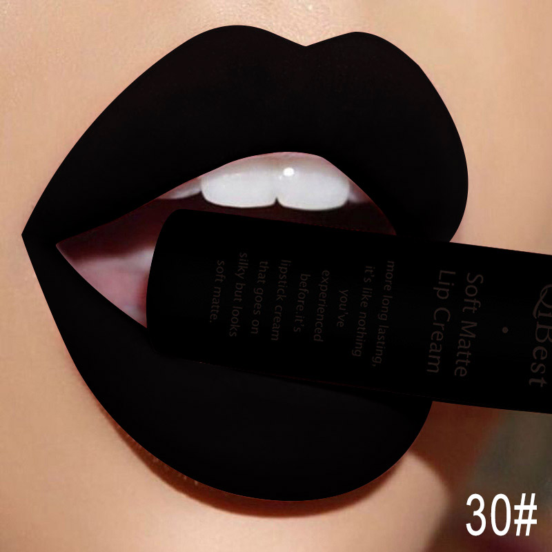 QIBEST セクシーなベルベットマットリップグロス液体口紅 - Matte Velvet Lip Tint Long Lasting のレビューと価格