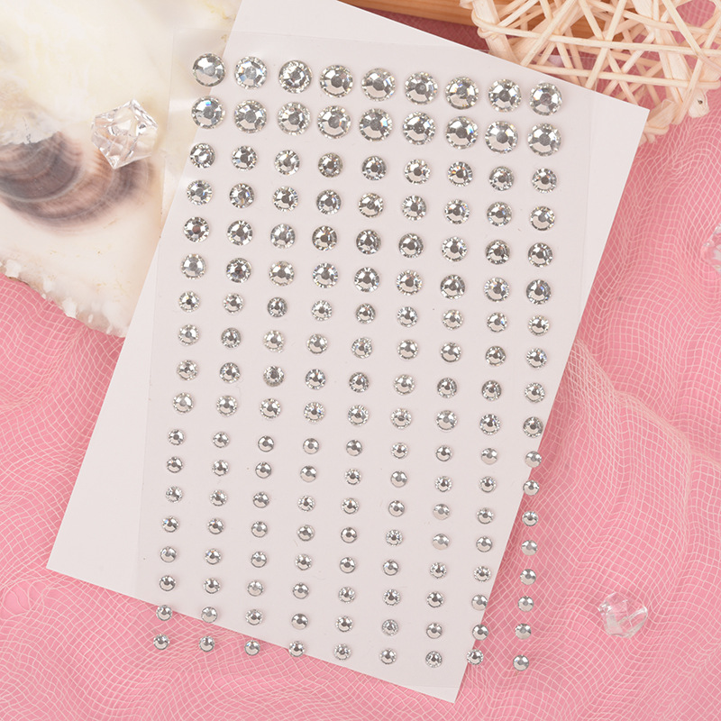 ホワイトラインストーン 2mm 3mm 4mm アクリルダイ - Nail Art のレビューと価格