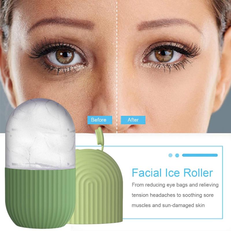 アイスフェイスローラー 1個 アイスキューブ 美容マッサージ - Face Ice Roller Puffiness のレビューと価格