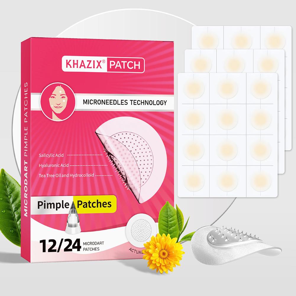 12/24 個マイクロニードルニキビパッチハイドロコロイドマ - Hydrocolloid Pimple Patch のレビューと価格