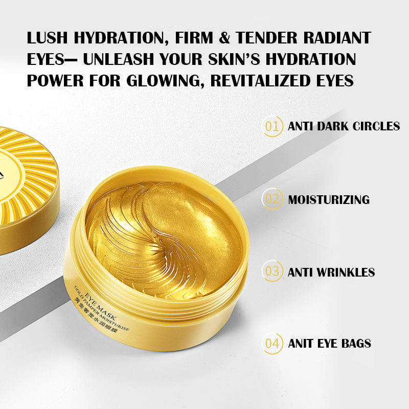 60 個 BIOAQUA クリスタルコラーゲンアイパッチ抗く - Collagen Under Eye Patches のレビューと価格