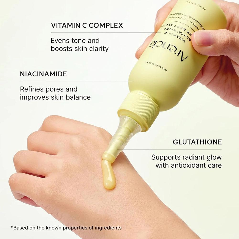 アレンシア グルタチオン ハイドレーティング セラム 95m - Niacinamide Pore Shrinking Essence のレビューと価格