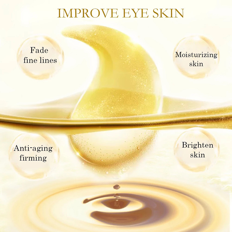 5/10/20/30 ペアクリスタルゴールドアイパッチ抗くま - Collagen Under Eye Patches のレビューと価格