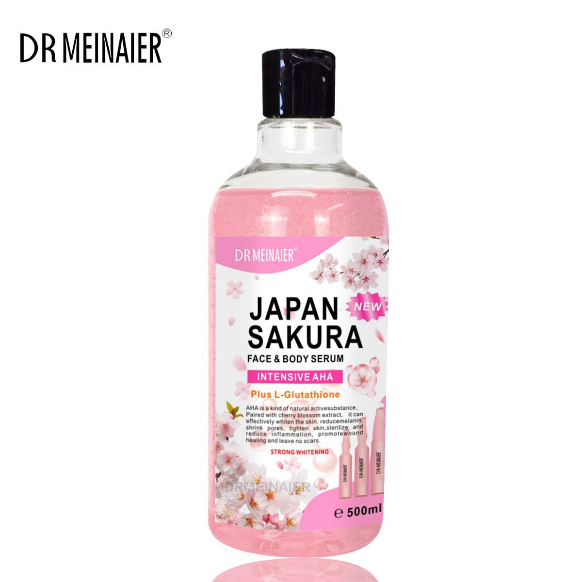 500ml 日本桜フェイスボディセラム 毛穴縮小 美白エッセ - Niacinamide Pore Shrinking Essence のレビューと価格