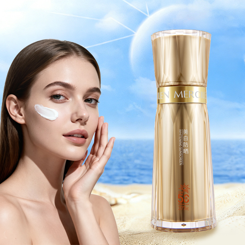 メルシレン日焼け止め 30g、保湿、日焼け防止、肌のトーンア - Spf 50 Waterproof Sunscreen のレビューと価格