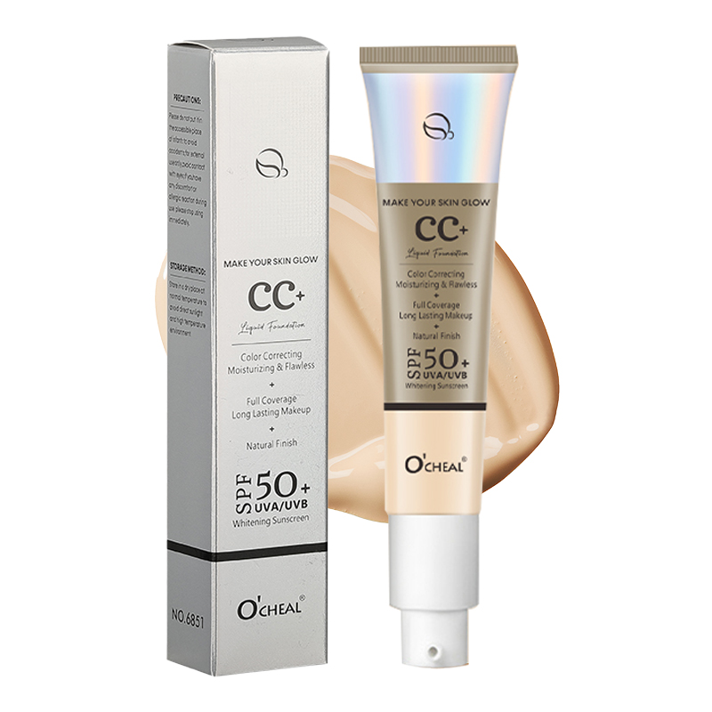 Ocheal 30 グラム CC クリームファンデーション  - Spf 50 Waterproof Sunscreen のレビューと価格