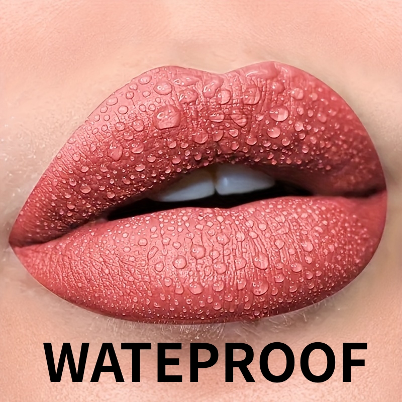 ベルベットマットリップティント,1ピース,防水,長持ち,ヌー - Matte Velvet Lip Tint Long Lasting のレビューと価格