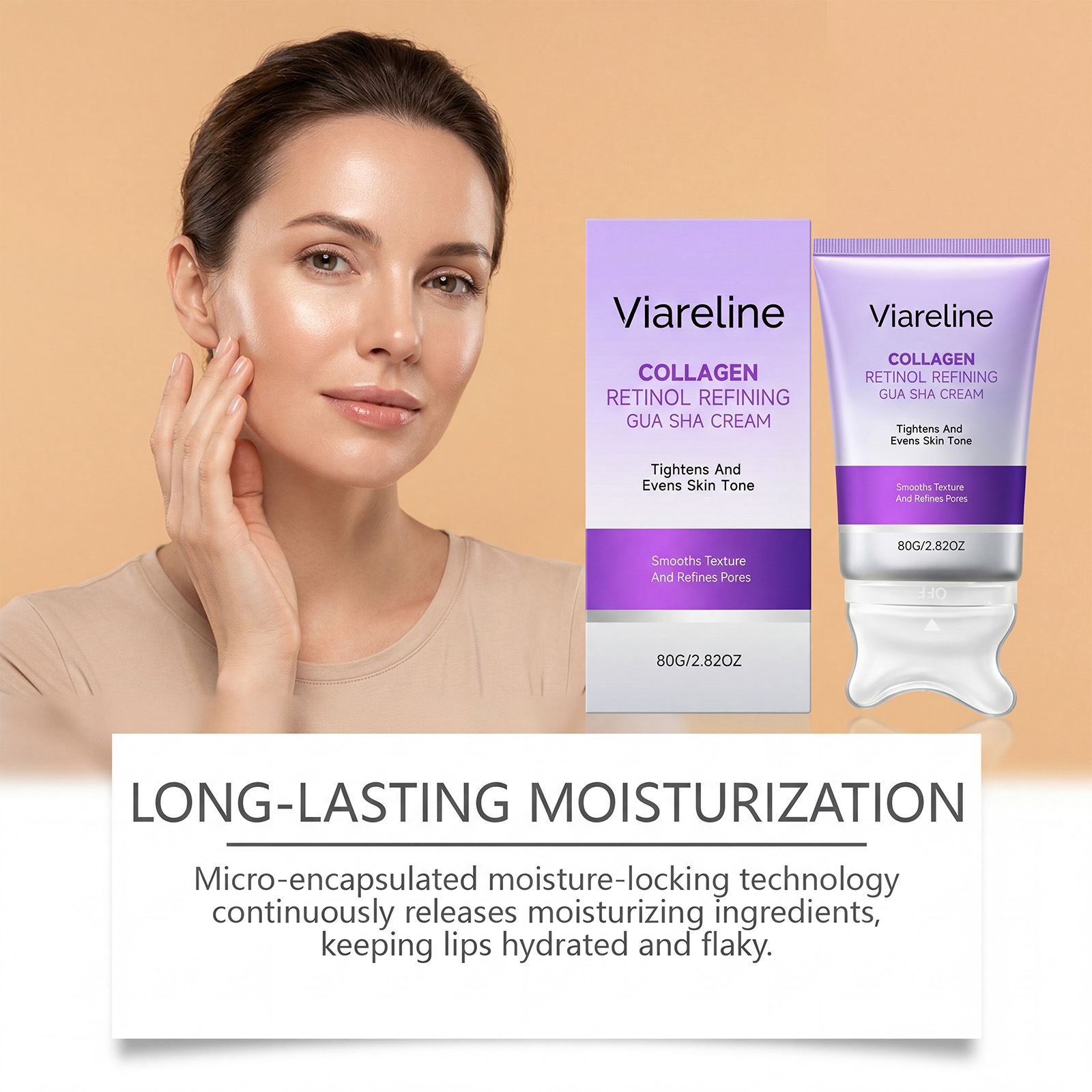 コラーゲンレチノール保湿フェイスクリーム グアシャマッサージ - Retinol Anti Wrinkle Cream のレビューと価格