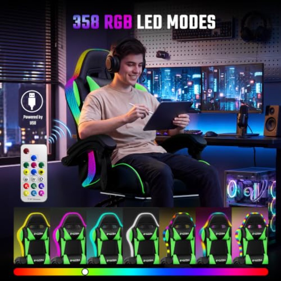 大人/子供向けのフットレストとランバーマッサージ機能付きRG - Massage のレビューと価格
