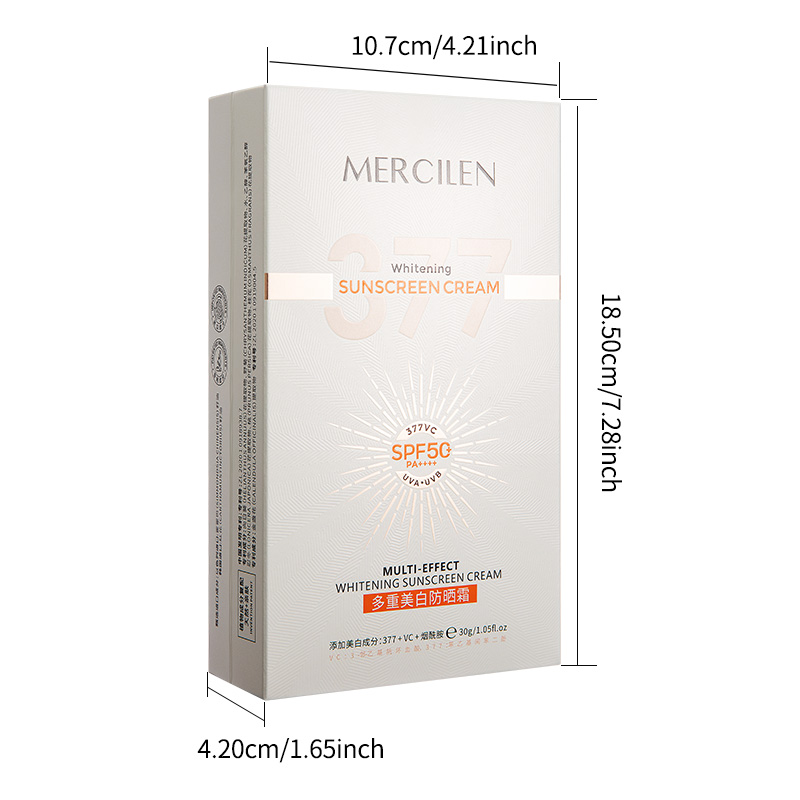 メルシレン フェイシャル＆ボディ日焼け止め 30g、SPF5 - Spf 50 Waterproof Sunscreen のレビューと価格