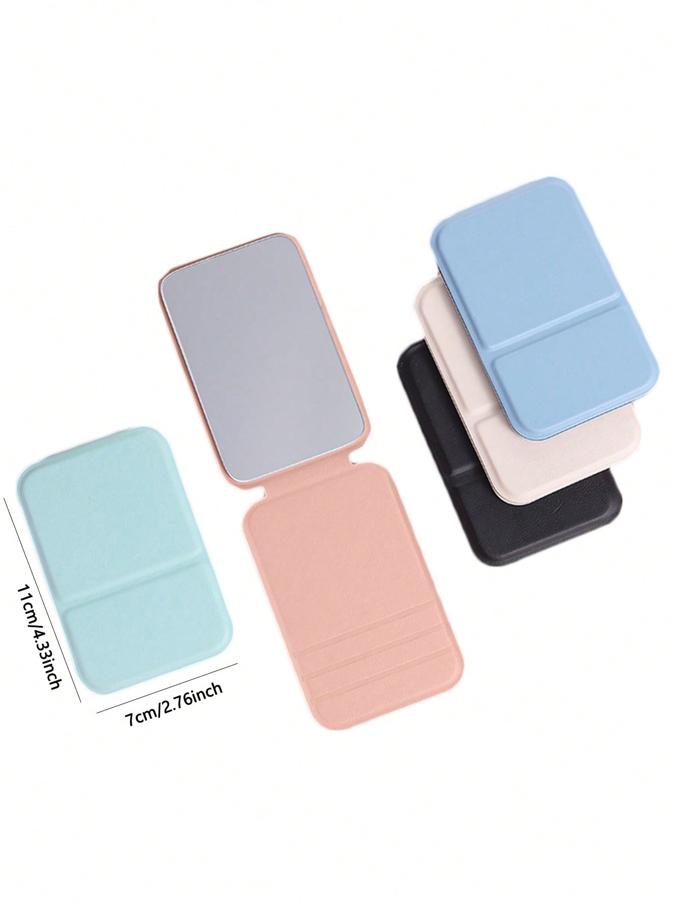 携帯用折りたたみミニメイクアップミラーセット 1/5個入り  - Makeup のレビューと価格