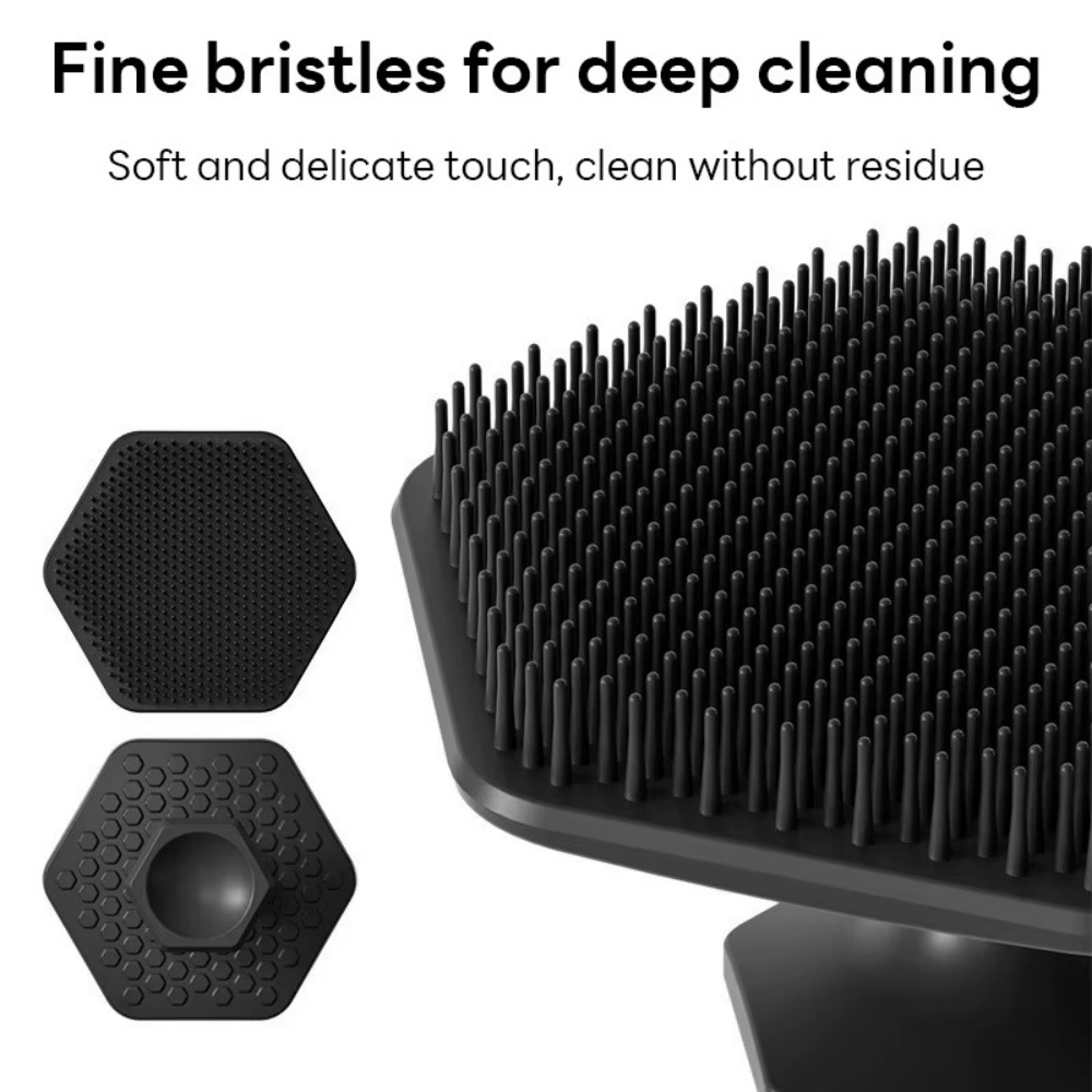 シリコン製フェイシャルクレンジングブラシ、ディープクレンジン - Silicone Face Scrubber Electric のレビューと価格